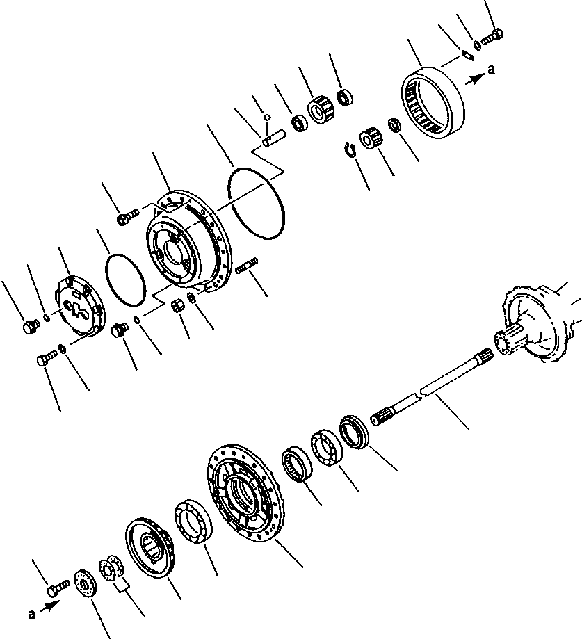 IT, SERVICE - FRONT AXLE FINAL DRIVE 421-22-05020  K KOMATSU