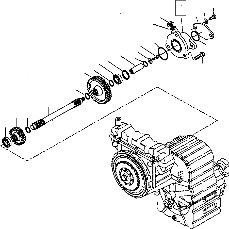 Переходник 421-N24-H112 KOMATSU