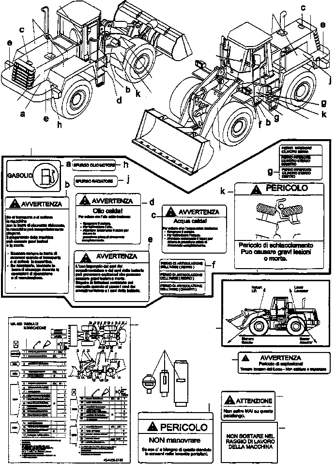 Наклейка 424-V05-2130 KOMATSU