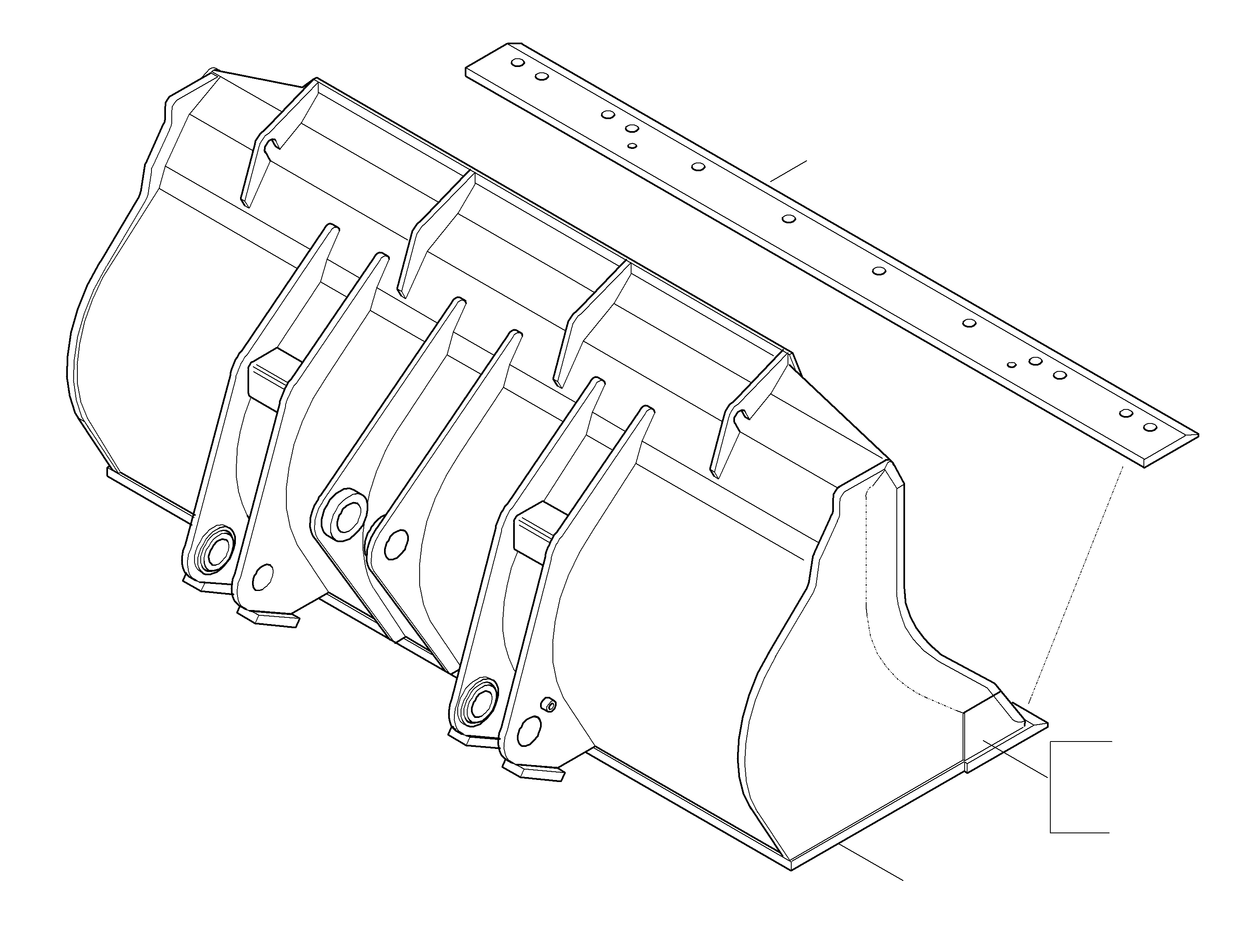 Ковш 424-71-H2120 KOMATSU