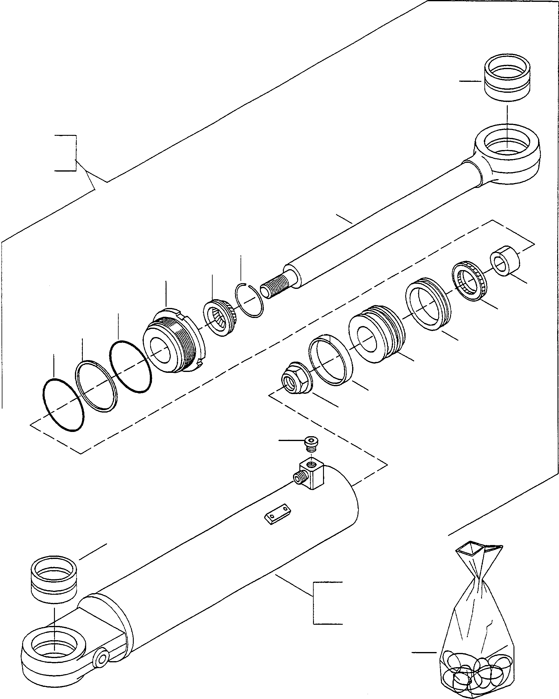 PACKING KIT 707-99-H0P02 KOMATSU