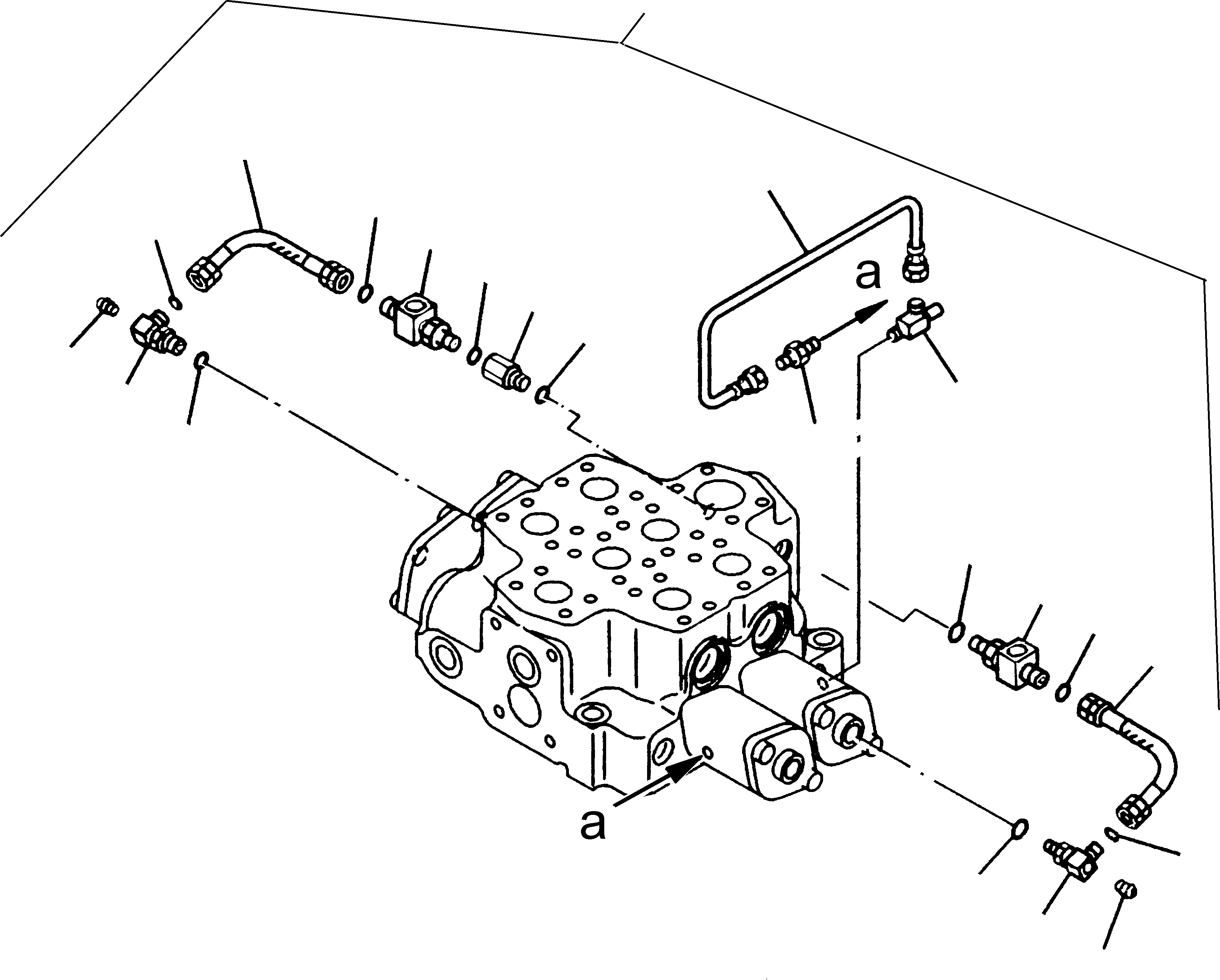 Клапан в сборе 709-10-93500 KOMATSU