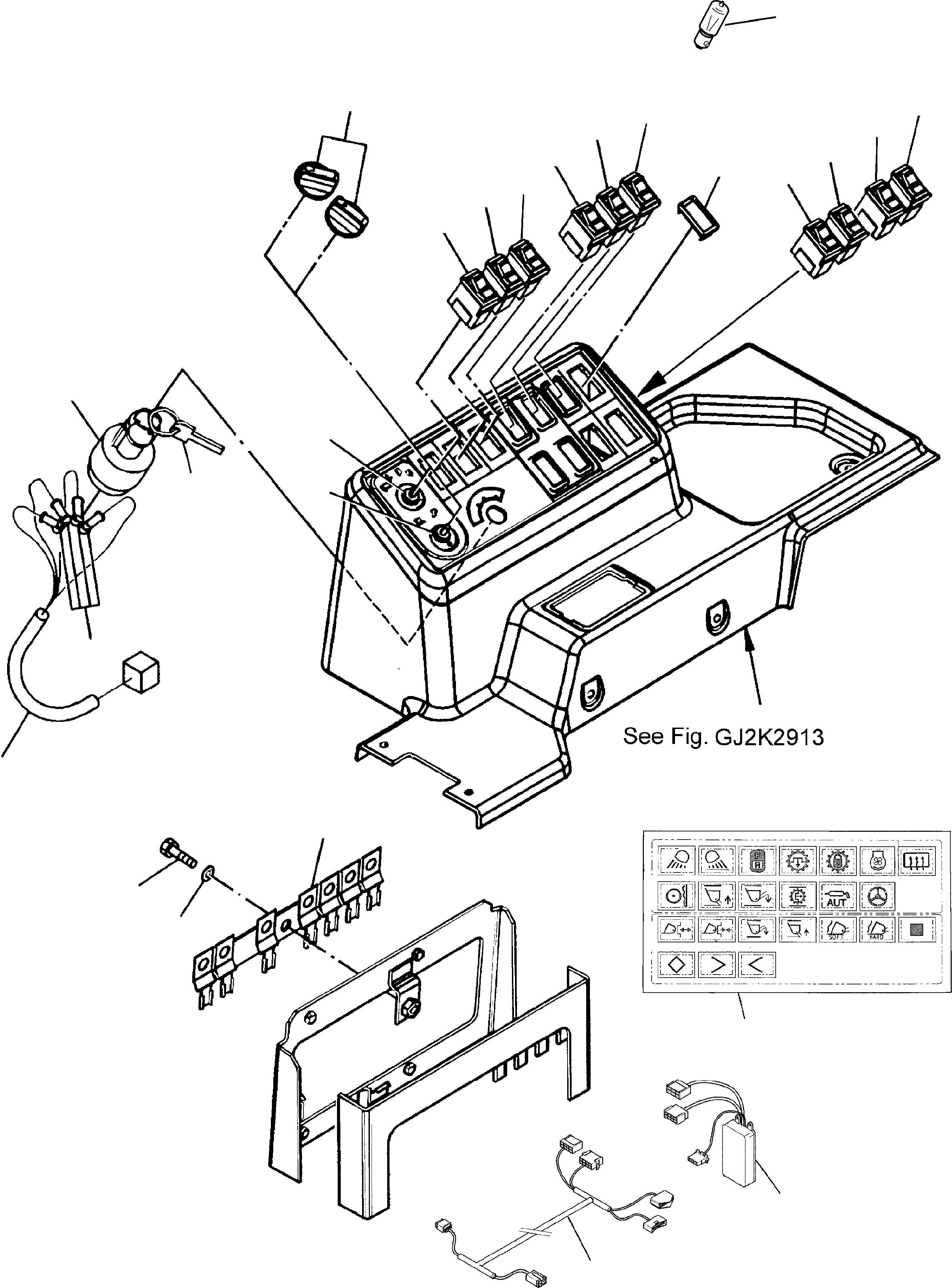 Жгут проводов 421-06-H2AH0 KOMATSU
