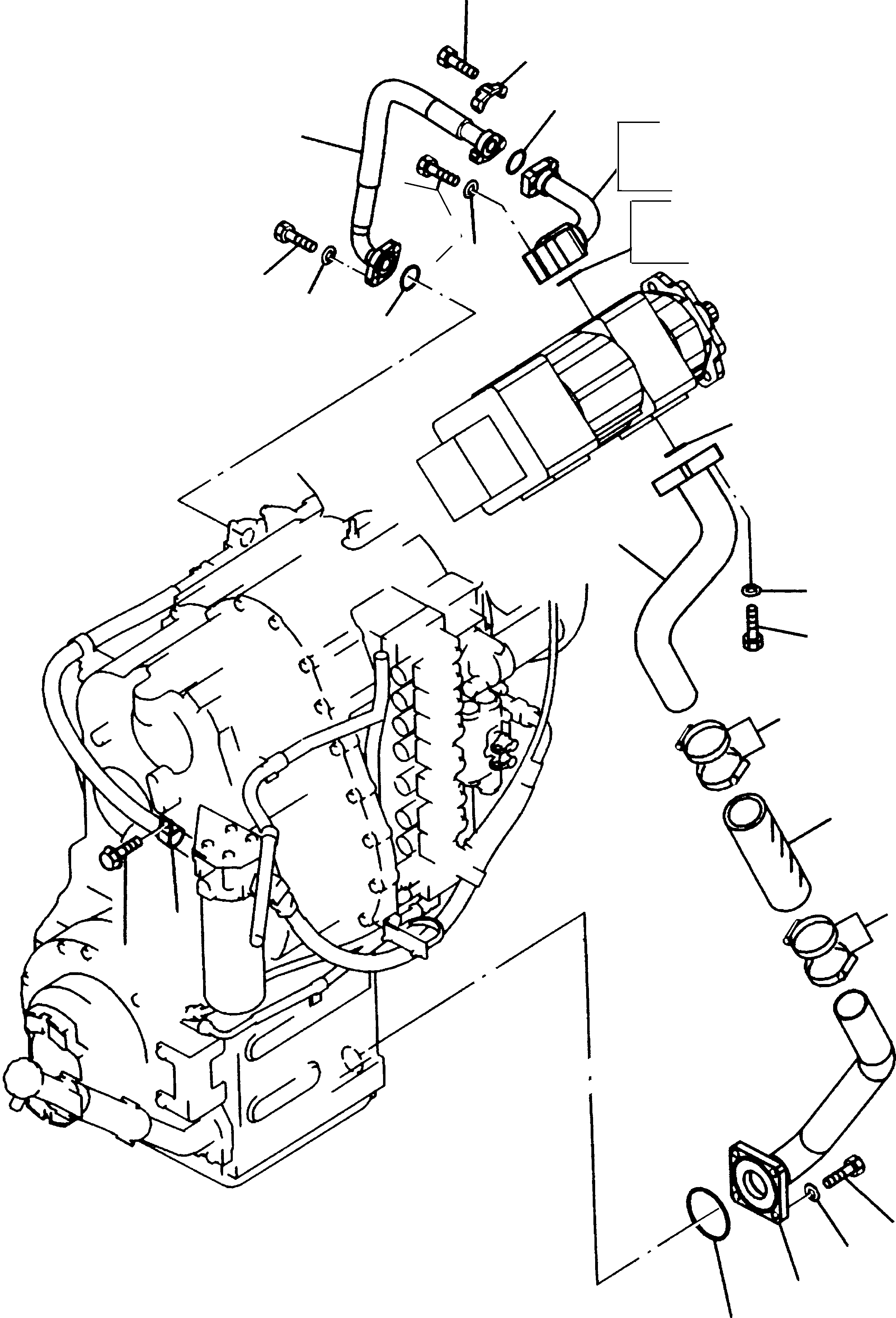 Трубка 421-16-31121 KOMATSU