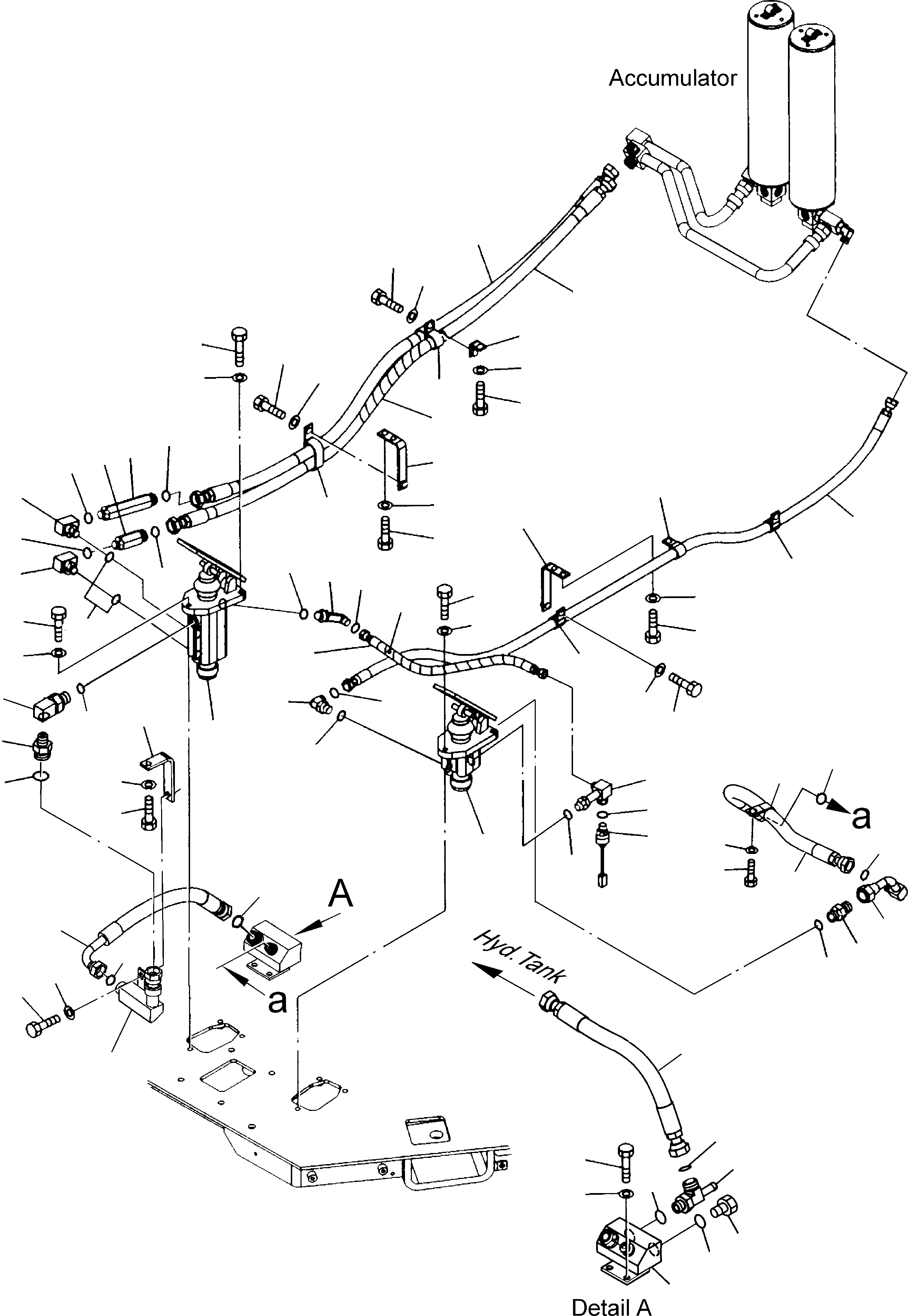 VALVE,TANDEM 421-43-37202 KOMATSU