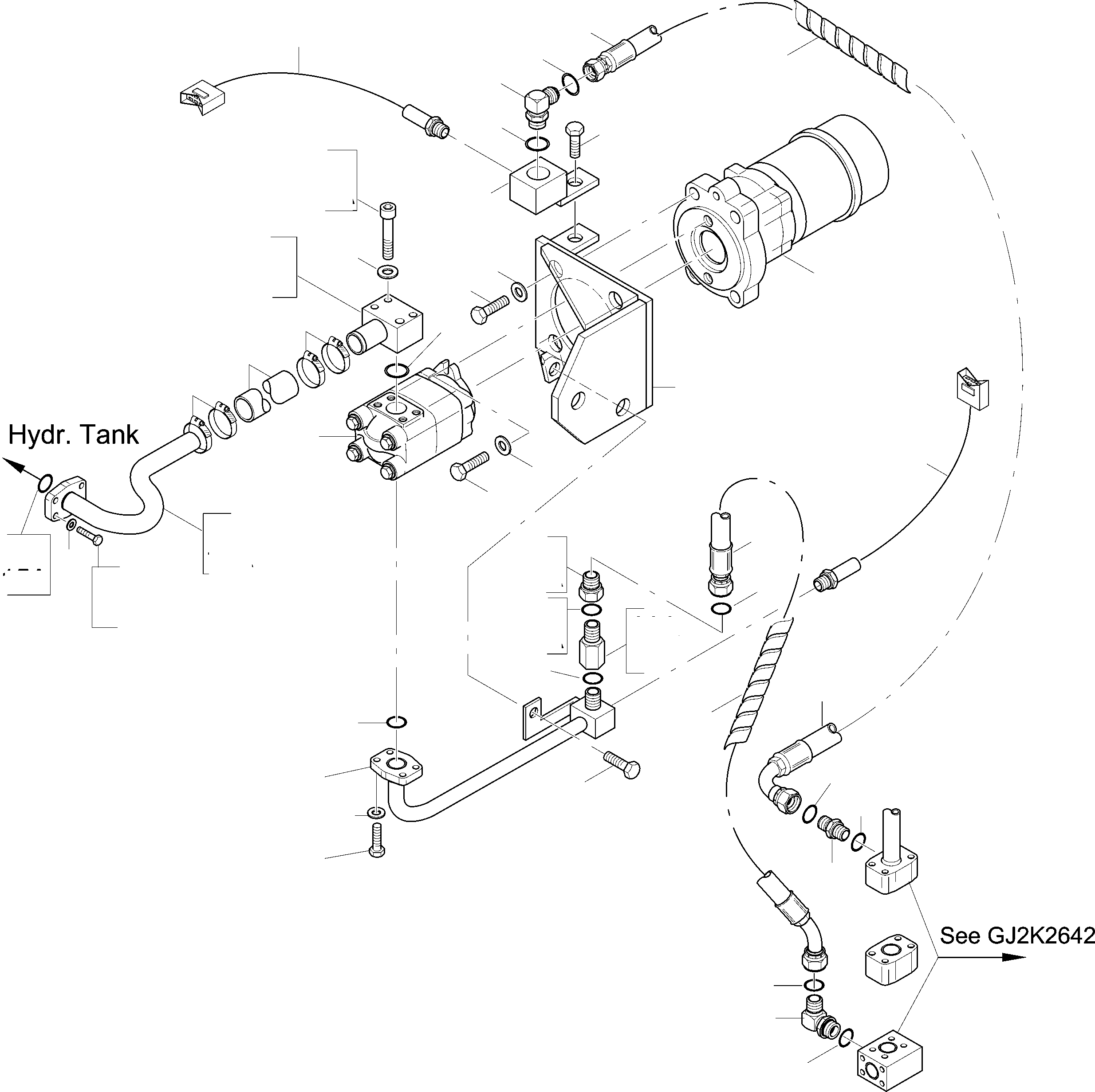 Хомут 07281-00055 KOMATSU