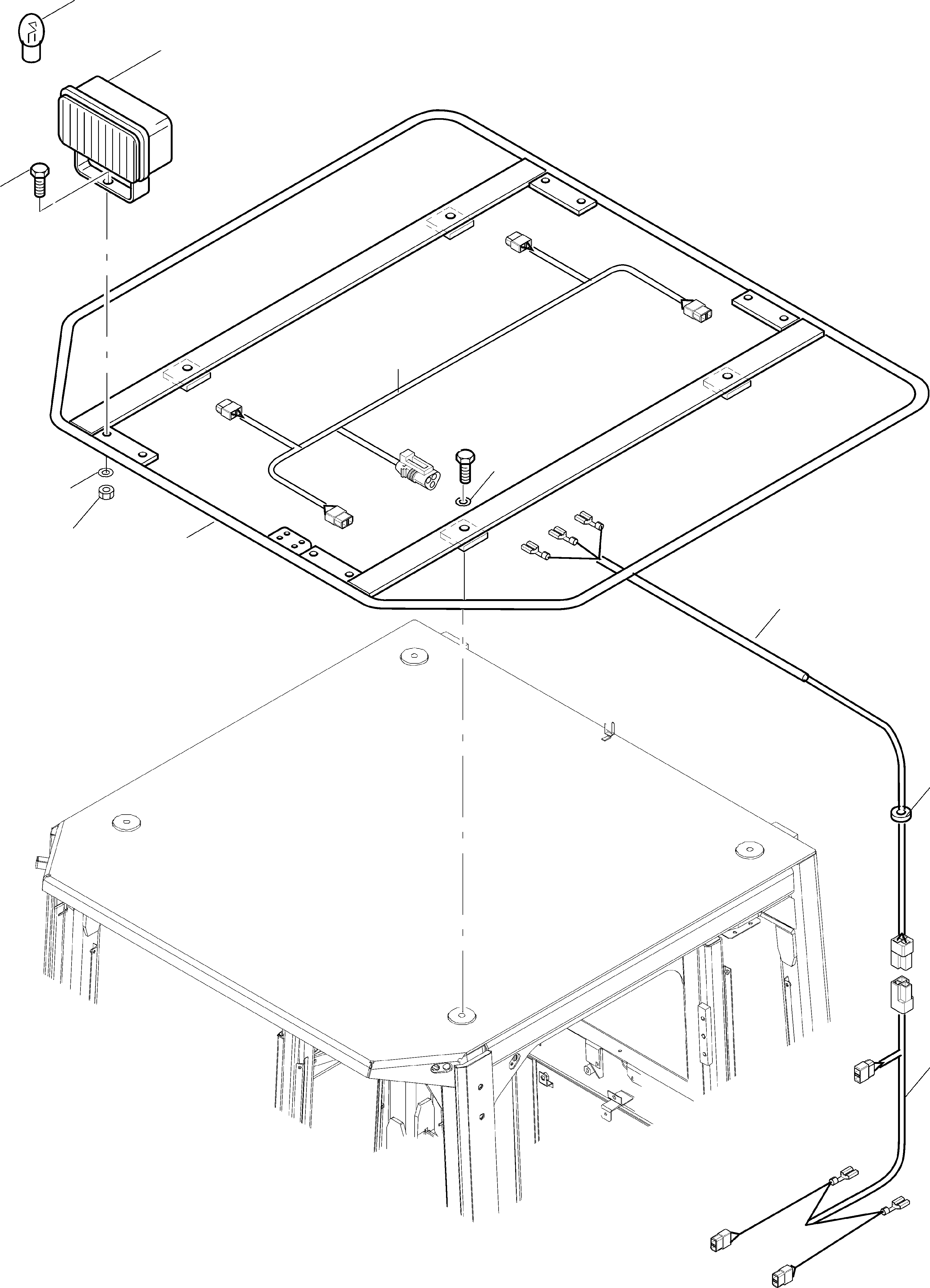 Жгут проводов 421-06-H2190 KOMATSU