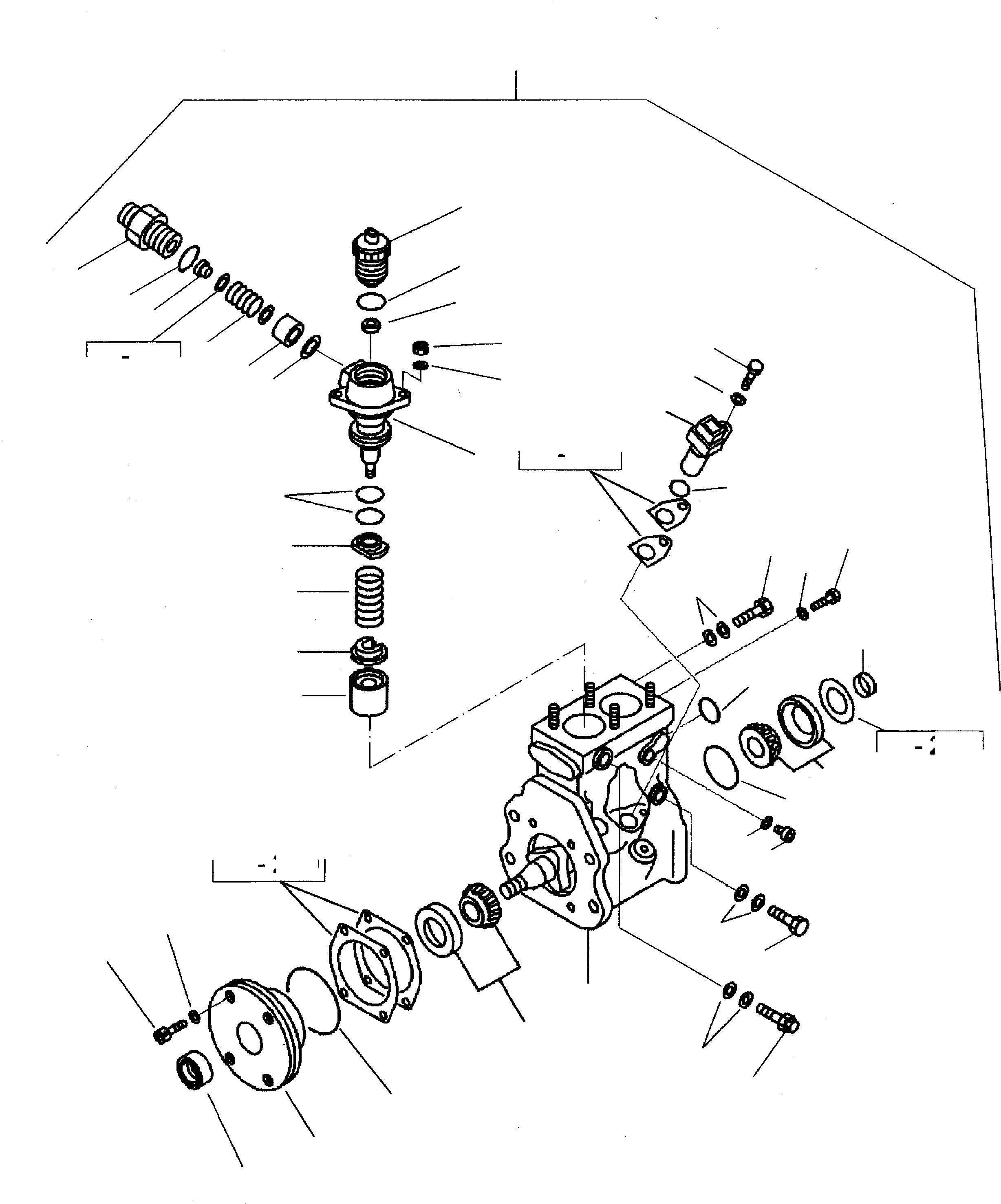 Распределительный вал ND094191-0370 KOMATSU