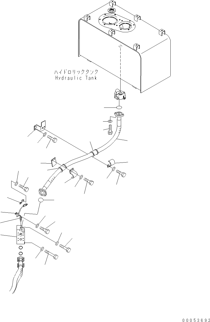 Кронштейн \1\421-62-41530 KOMATSU