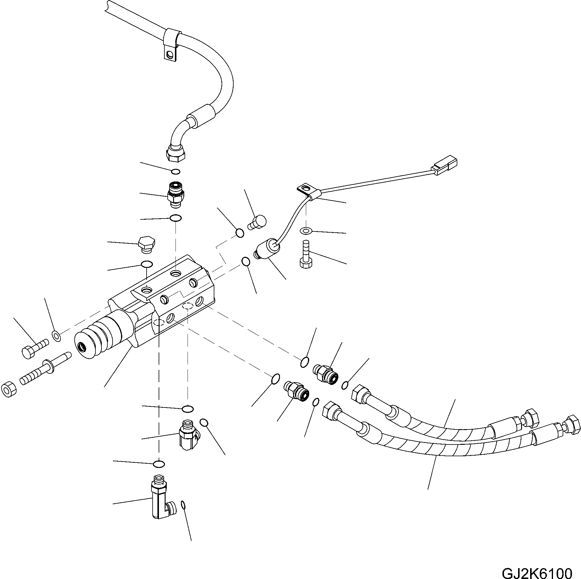 BRAKE VALVE 421-43-H7582 KOMATSU