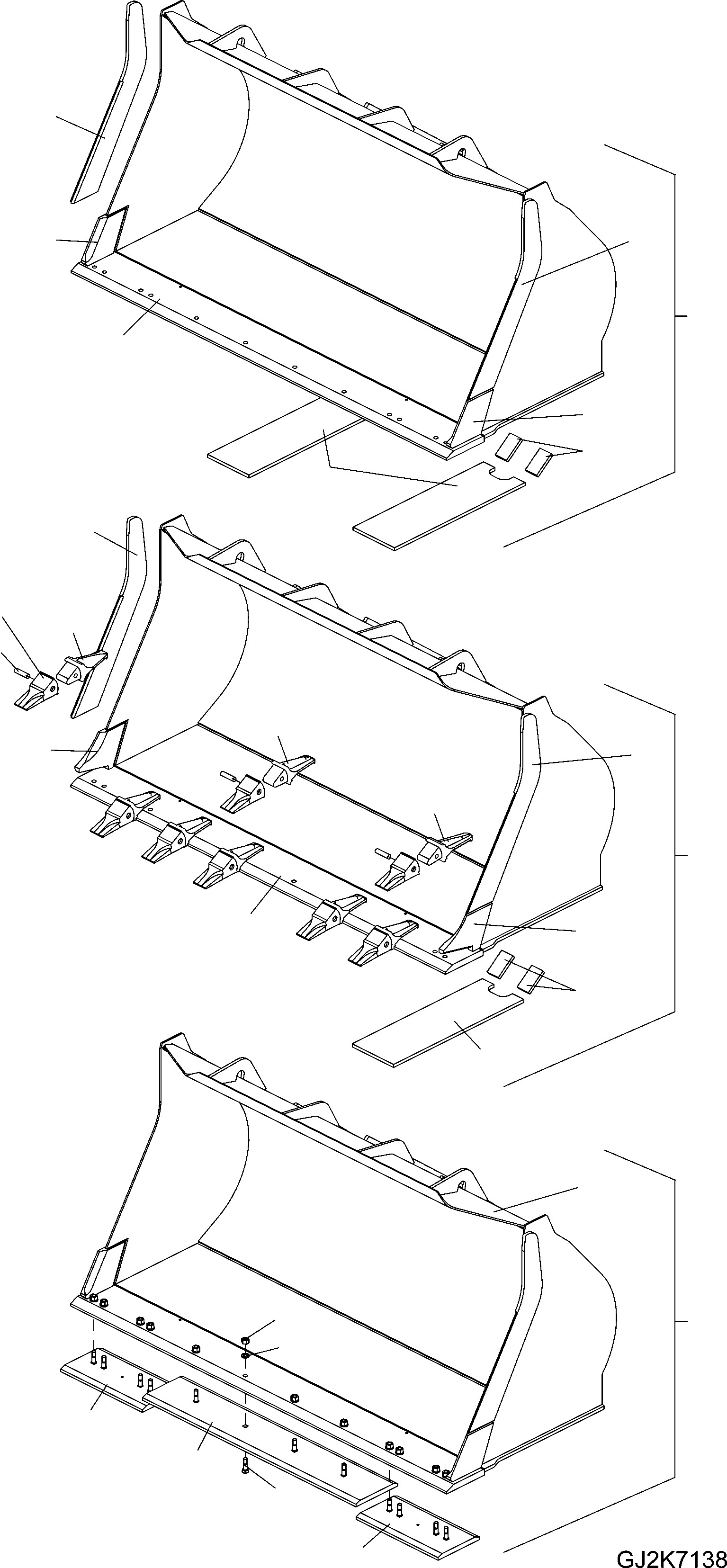 SKID 421-75-H2D80 KOMATSU