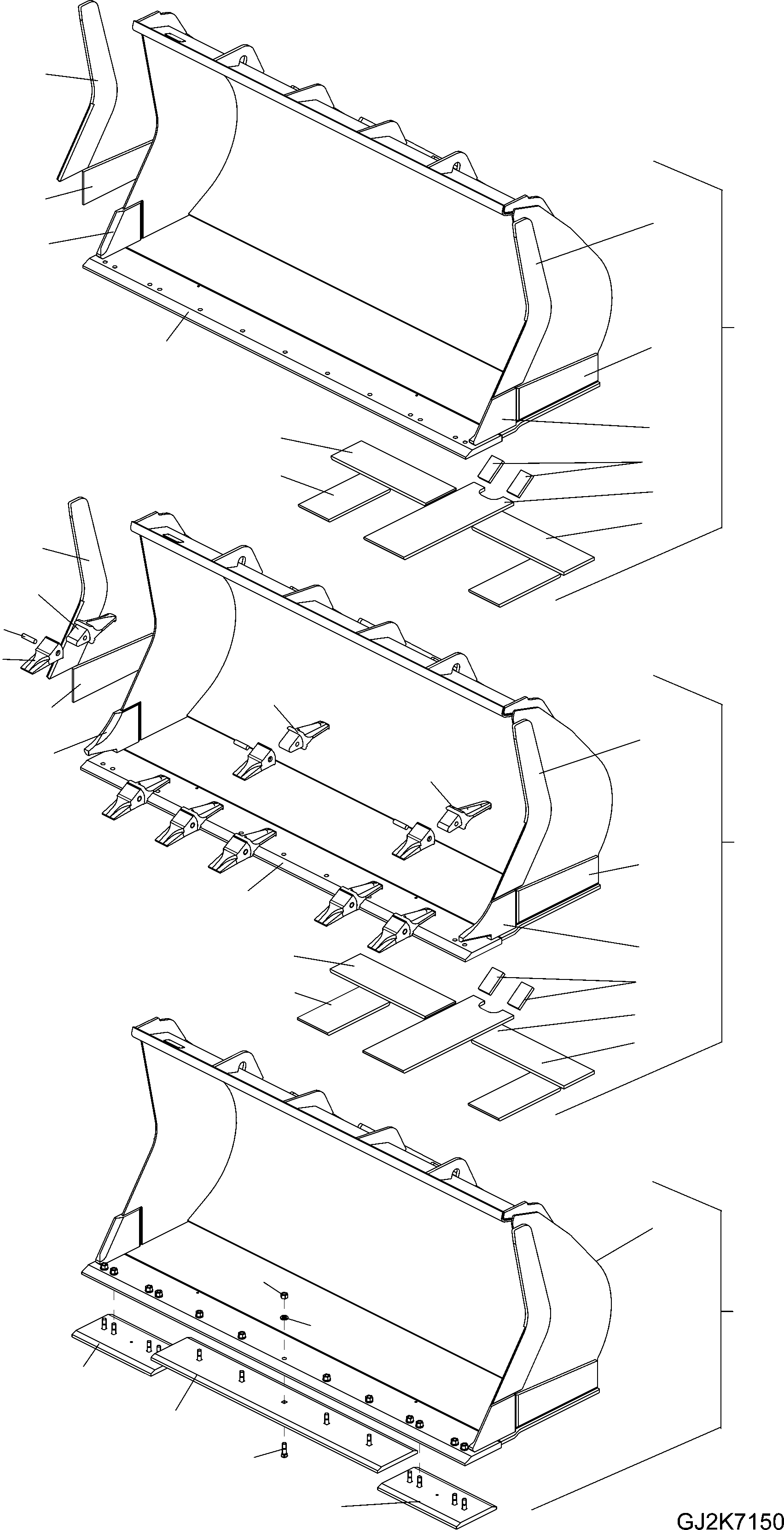 PLATE, RHS 421-75-H2C60 KOMATSU