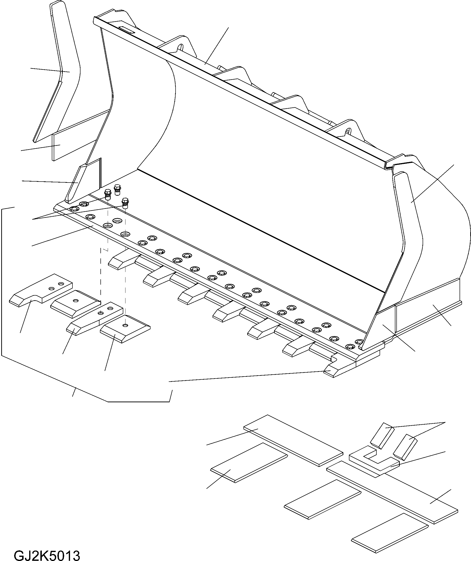 Пластина 421-70-H2N60 KOMATSU