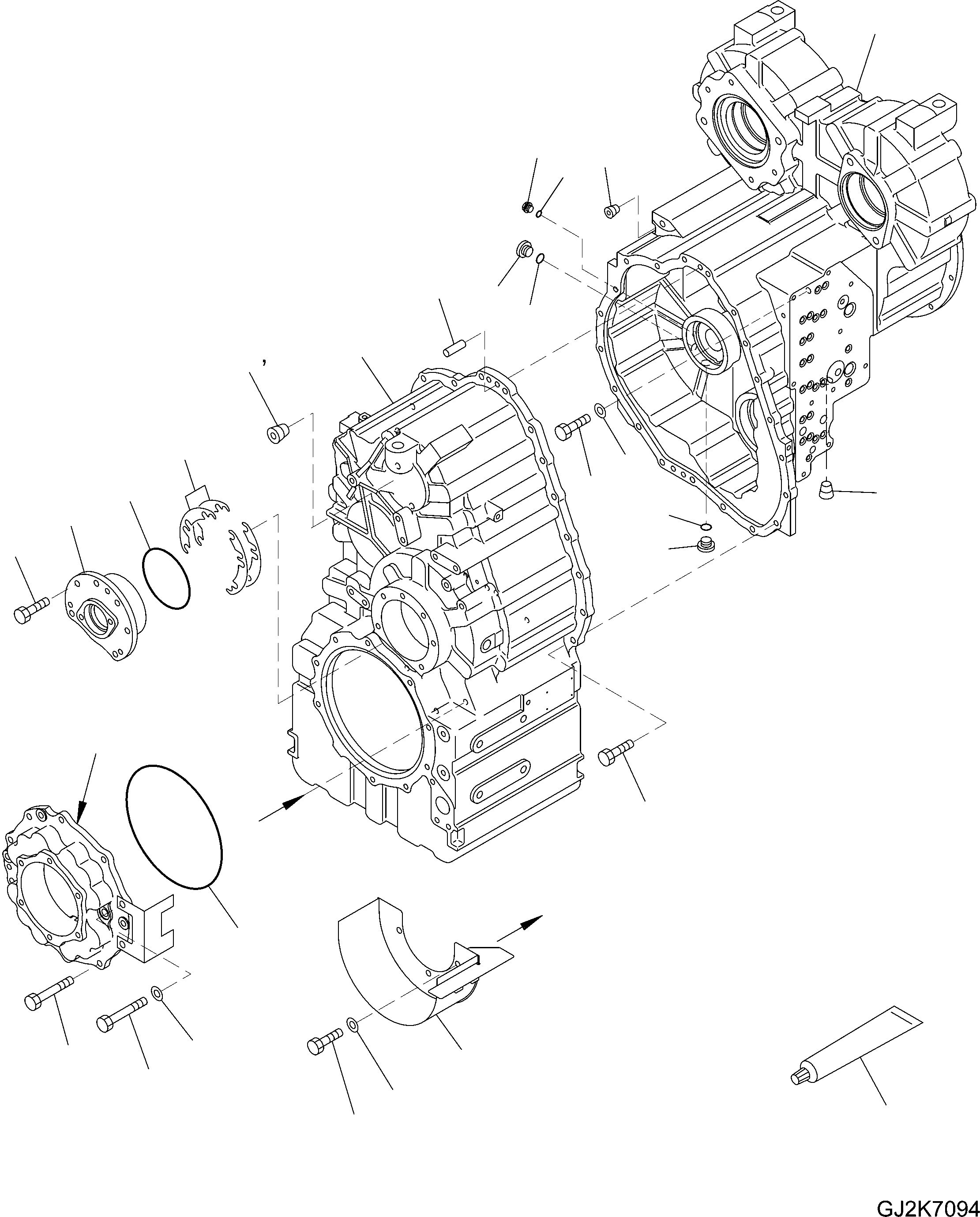 TRANSMISSION ASSEMBLY, WITH LOCK-UP 421-15-H1791 KOMATSU