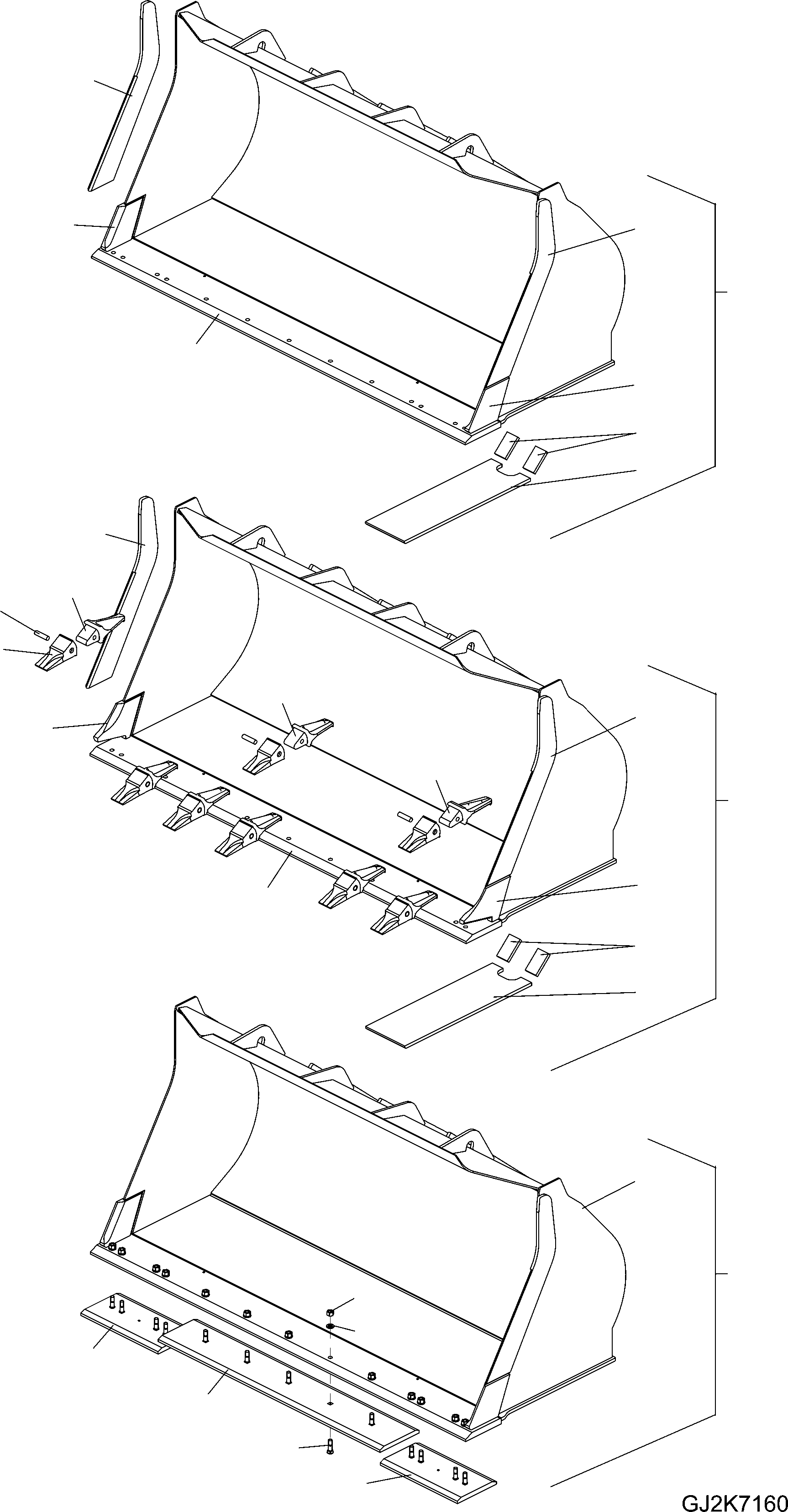 SKID 421-72-H2C00 KOMATSU