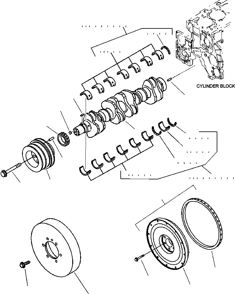 PULLEY, HARDENING 6217-31-1440 KOMATSU