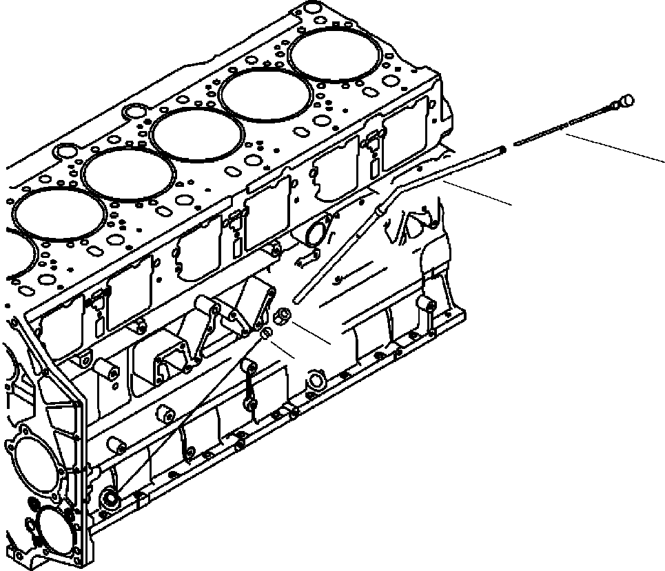 GUIDE,GAUGE 6217-21-5410 KOMATSU