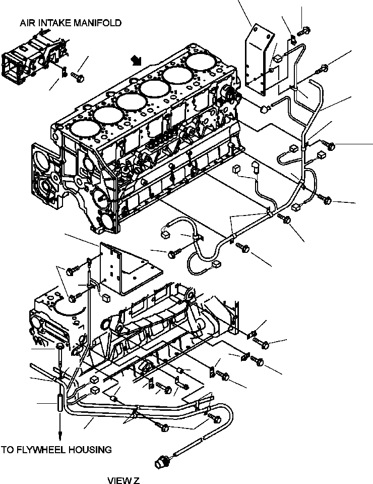 Жгут проводов 6217-81-8722 KOMATSU