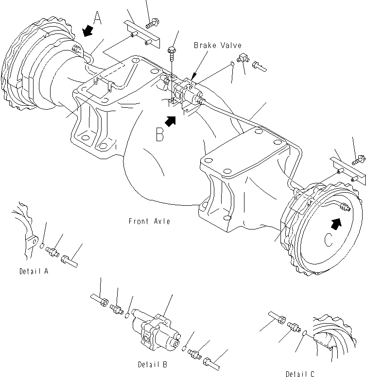 SLACK ADJUSTER ASS'Y 425-43-27201 KOMATSU