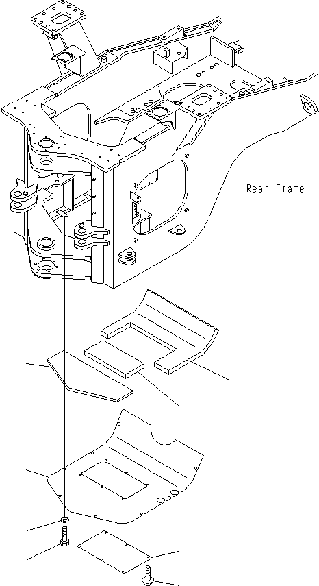 Лист 425-Z84-2920 KOMATSU