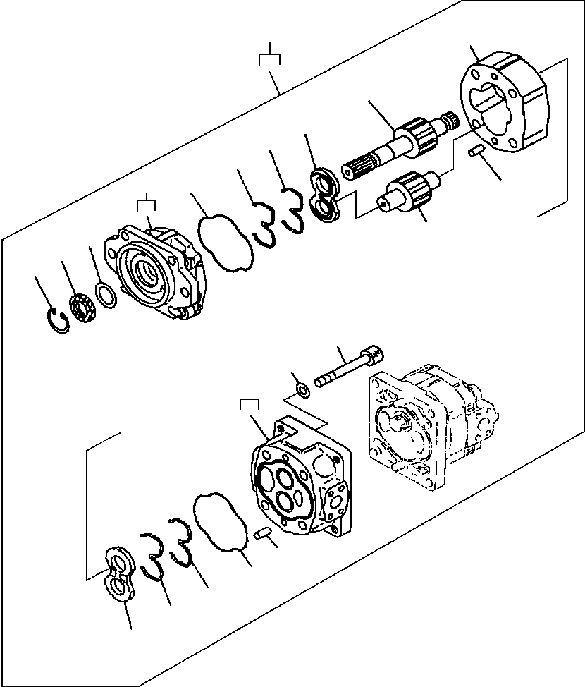 Стопорное кольцо 04064-05220 KOMATSU