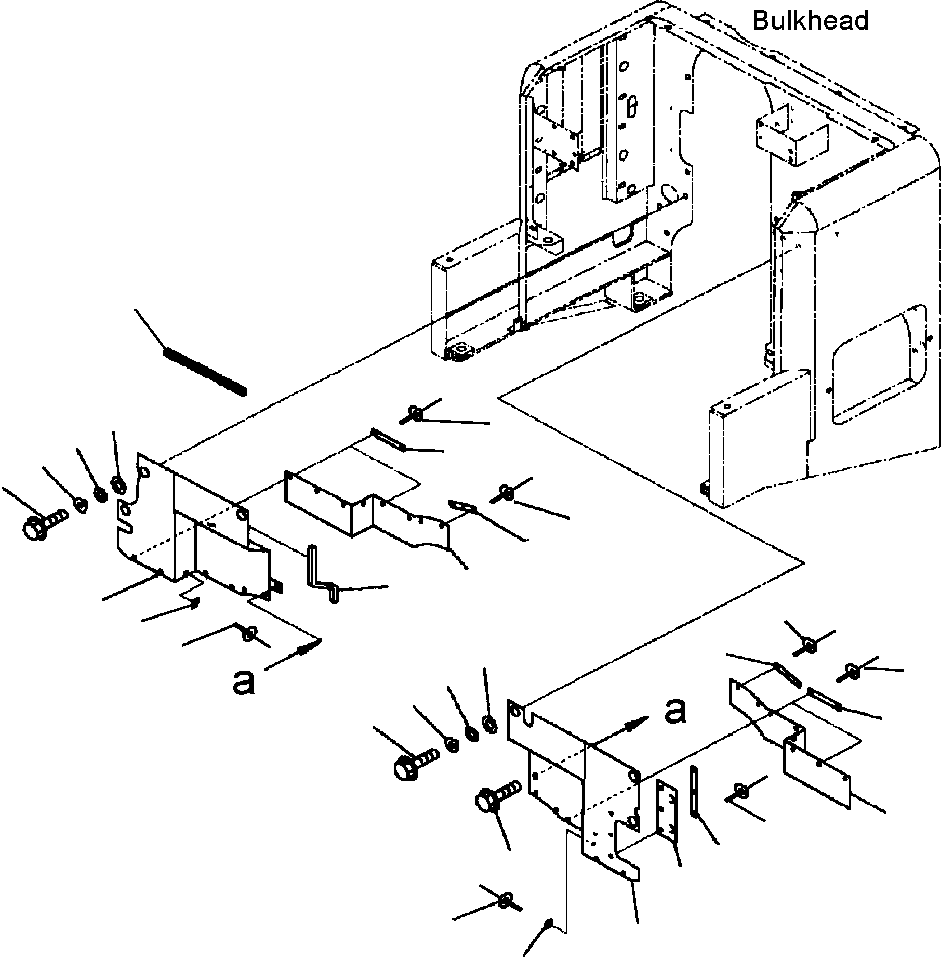 Резиновый элемент 425-54-23140 KOMATSU