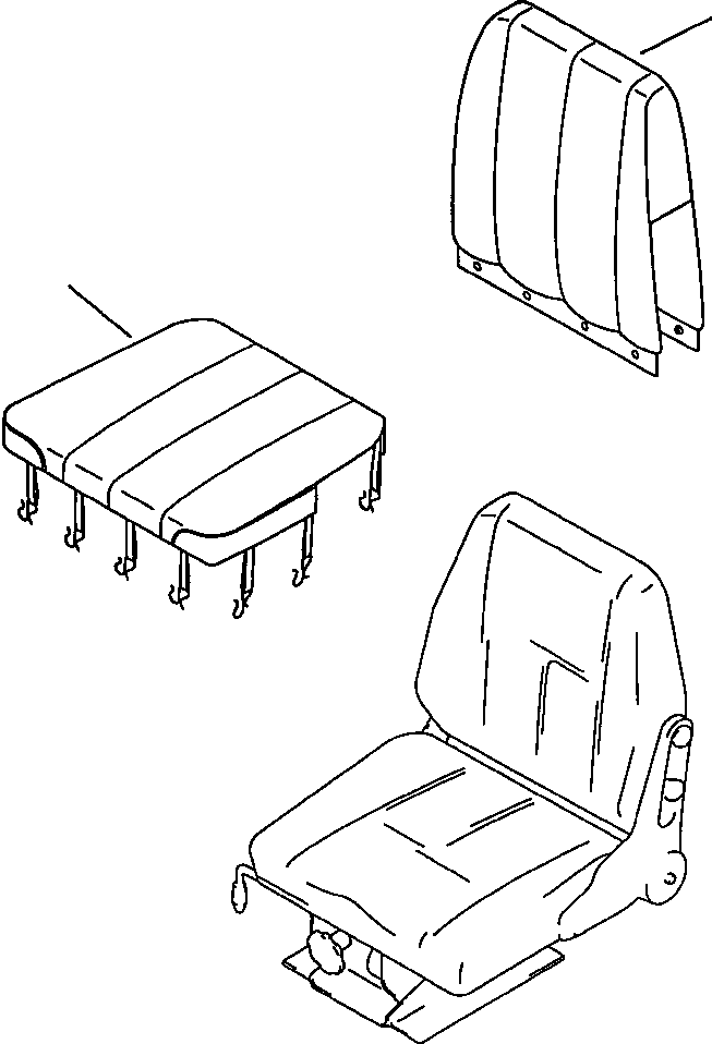 COVER,BACK 423-57-11222 KOMATSU