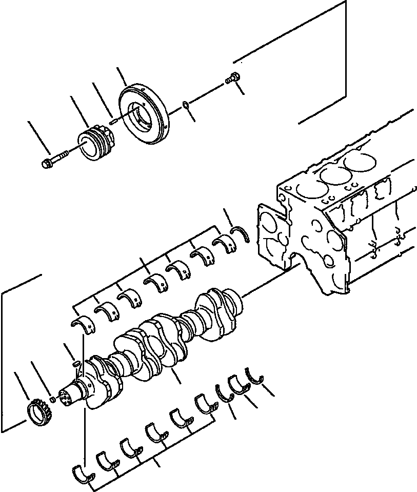 Демпфер в сборе 6211-31-8100 KOMATSU