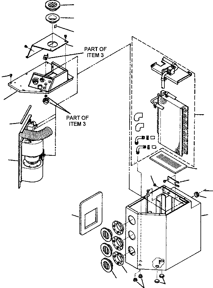 UNIT ASSEMBLY, HEATER 426-942-A010 KOMATSU