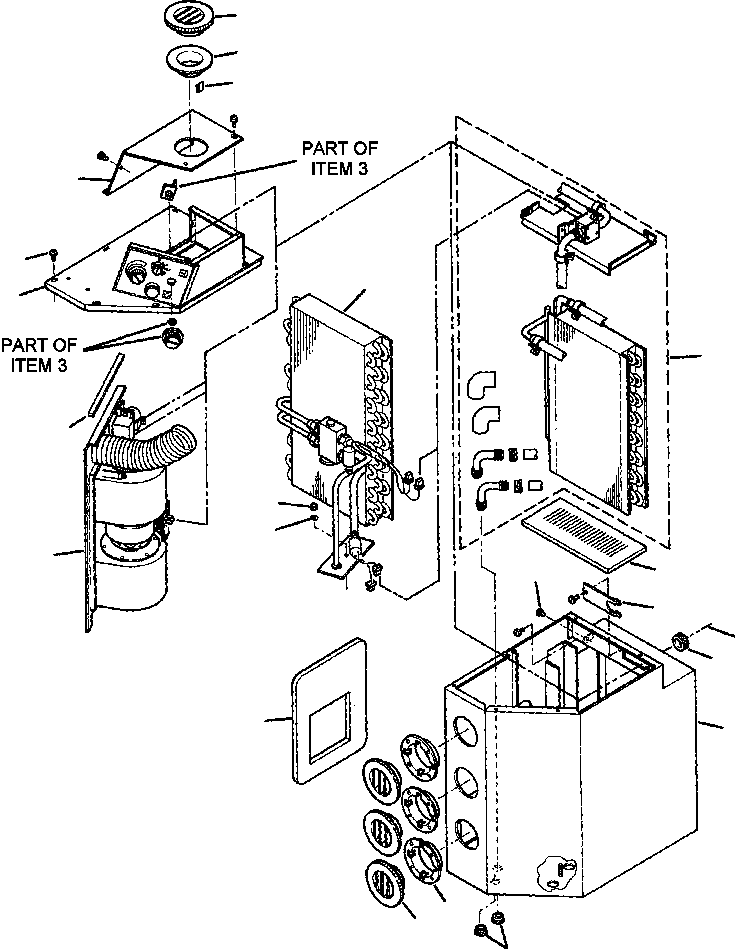 UNIT ASSEMBLY, HEATER 426-963-A030 KOMATSU