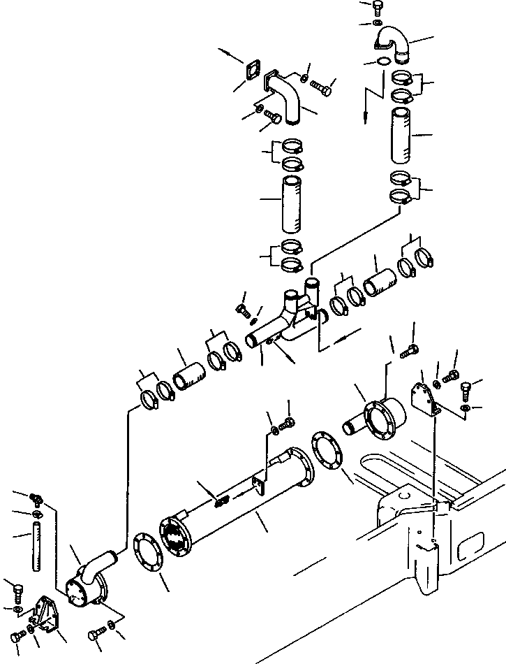 Прокладка 426-03-A1160 KOMATSU