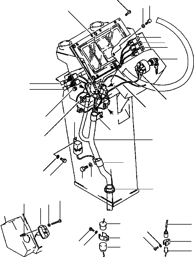 SWITCH,FUEL CUT 426-06-11422 KOMATSU