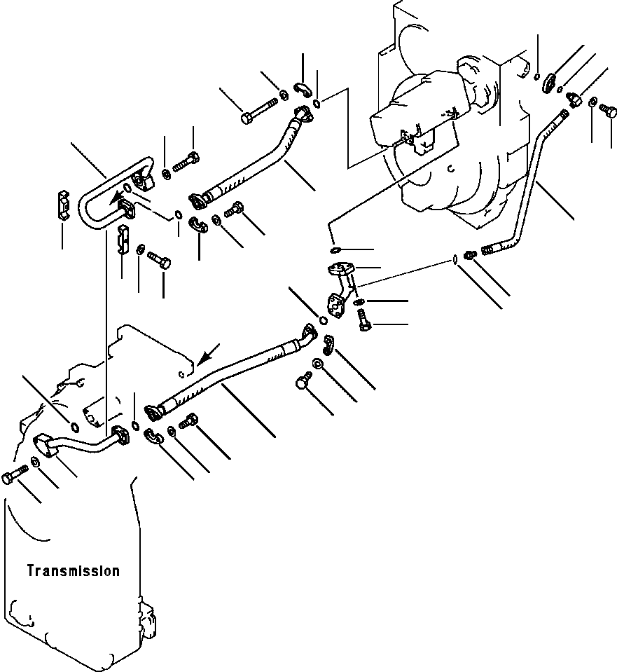 Шланг 07297-01210 KOMATSU