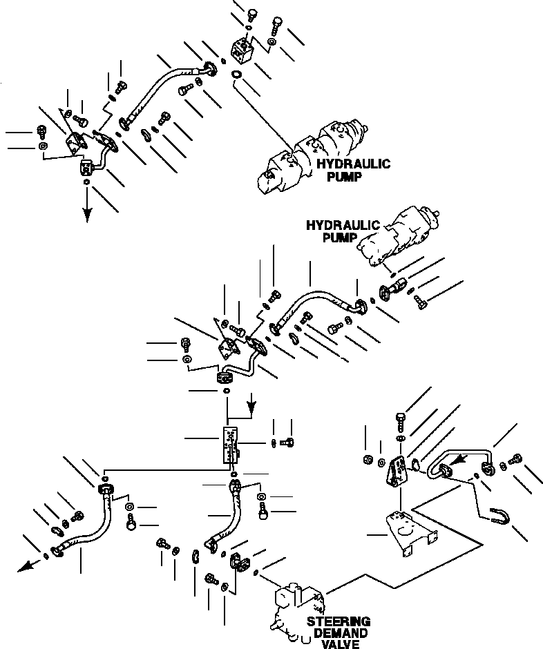 Шланг 07122-01210 KOMATSU