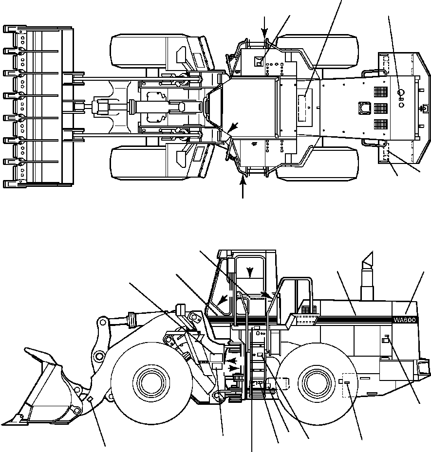 Табличка смазки 426-93-11511 KOMATSU