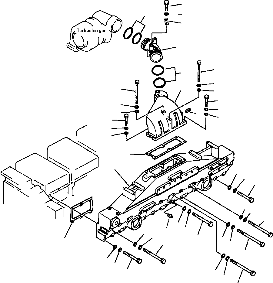 Болт 01011-31095 KOMATSU
