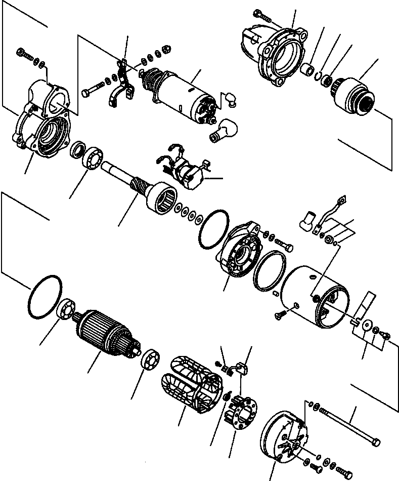Выключатель в сборе KD0-25000-6960 KOMATSU