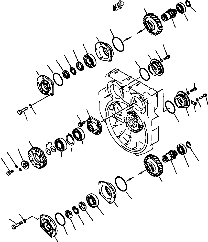 Гайка 01530-07616 KOMATSU