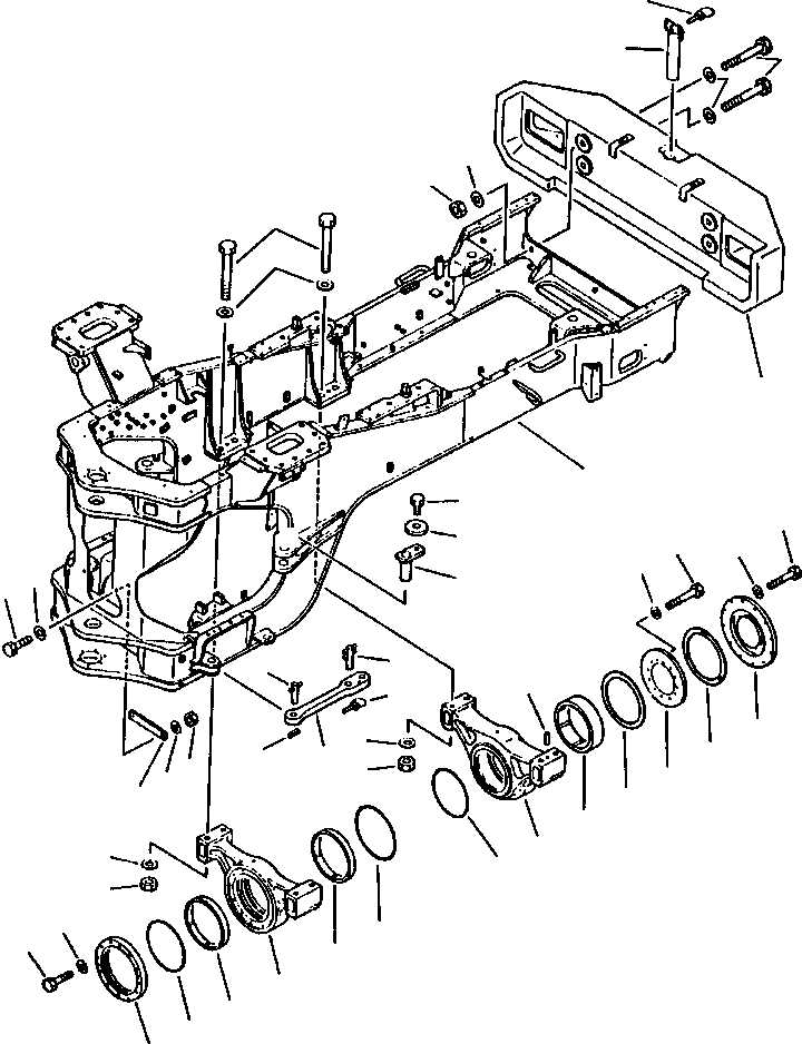 Пружинный штифт 01050-10080 KOMATSU