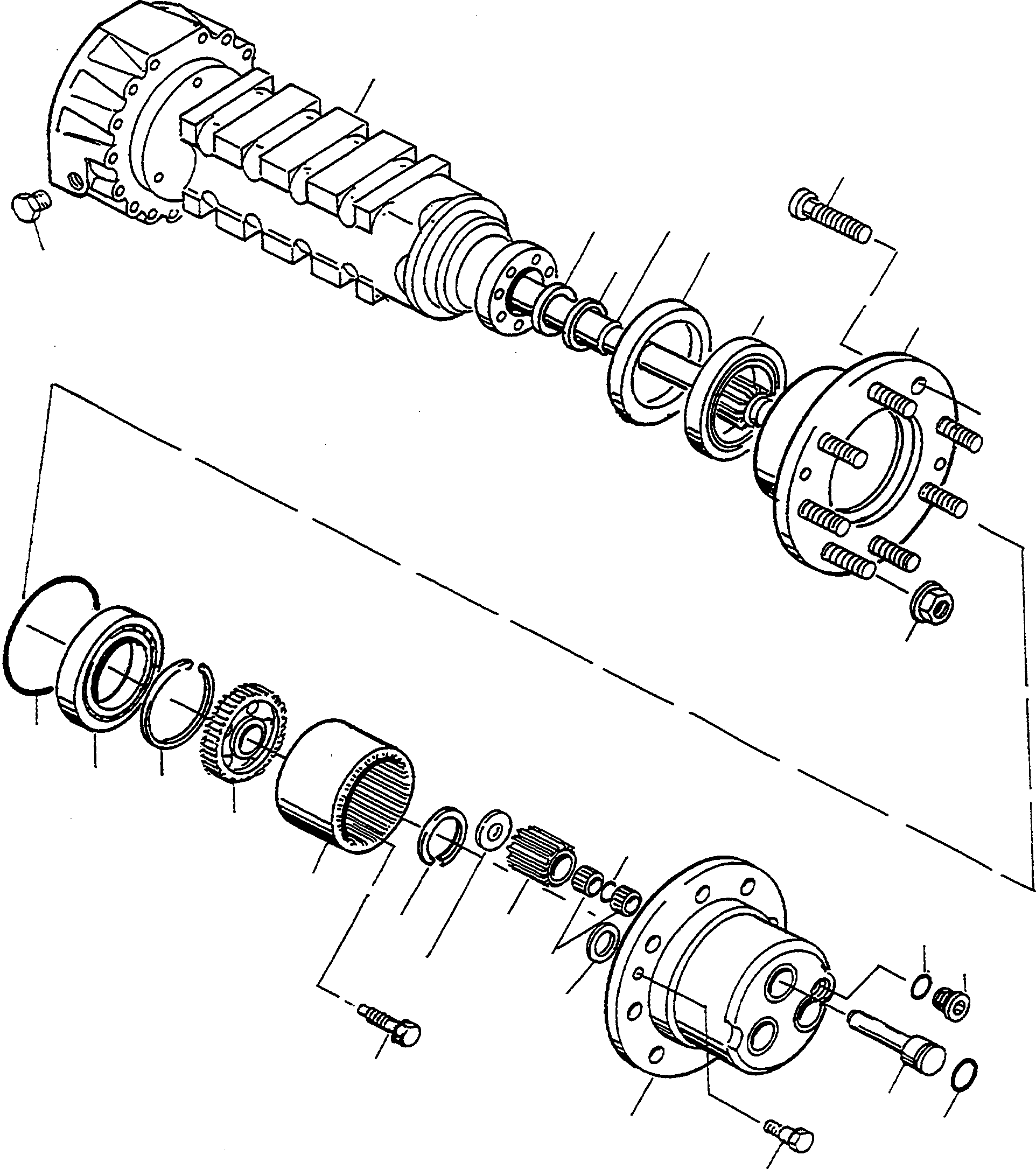 Гайка 4918307M1 KOMATSU