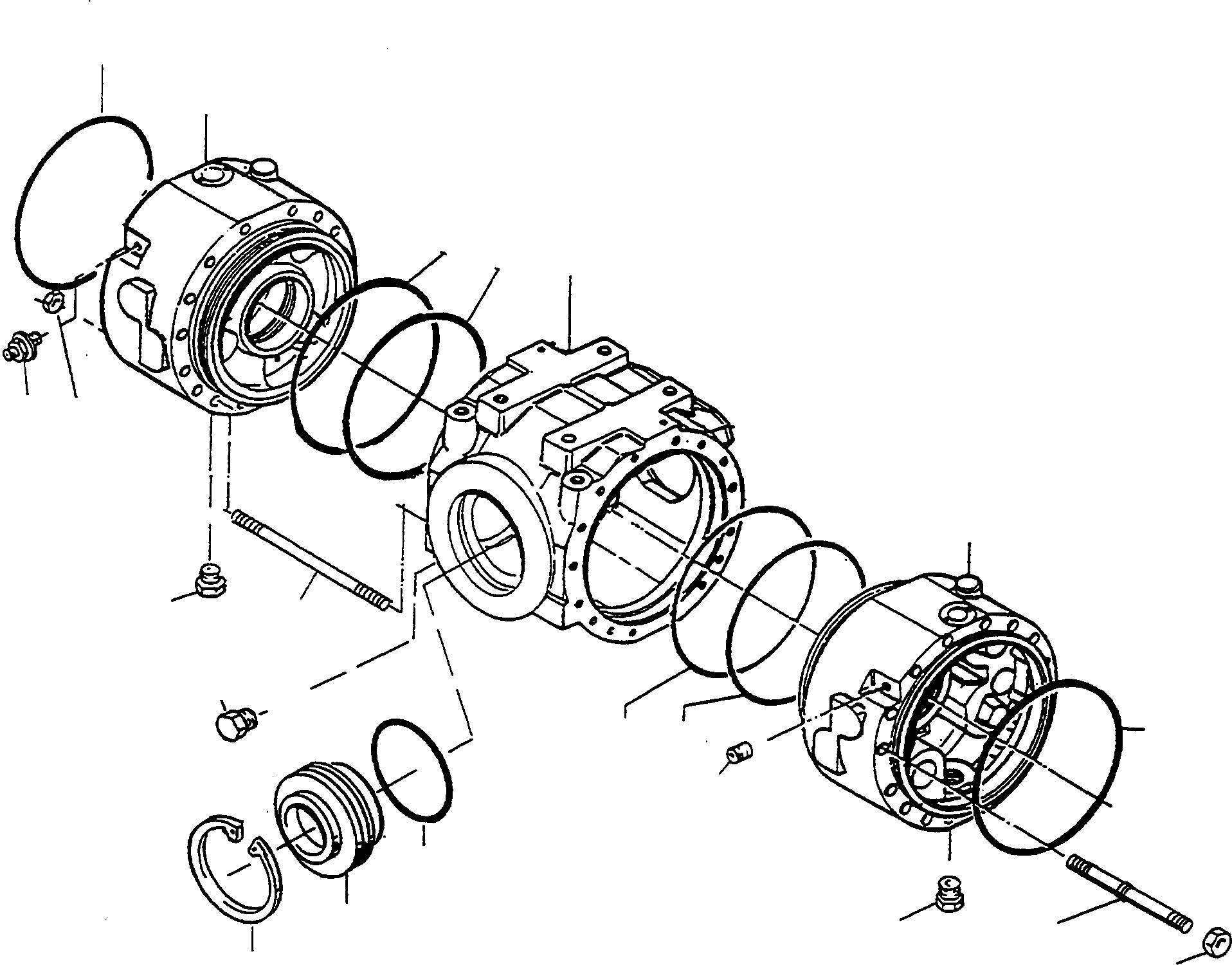 Пробка 4917023M1 KOMATSU