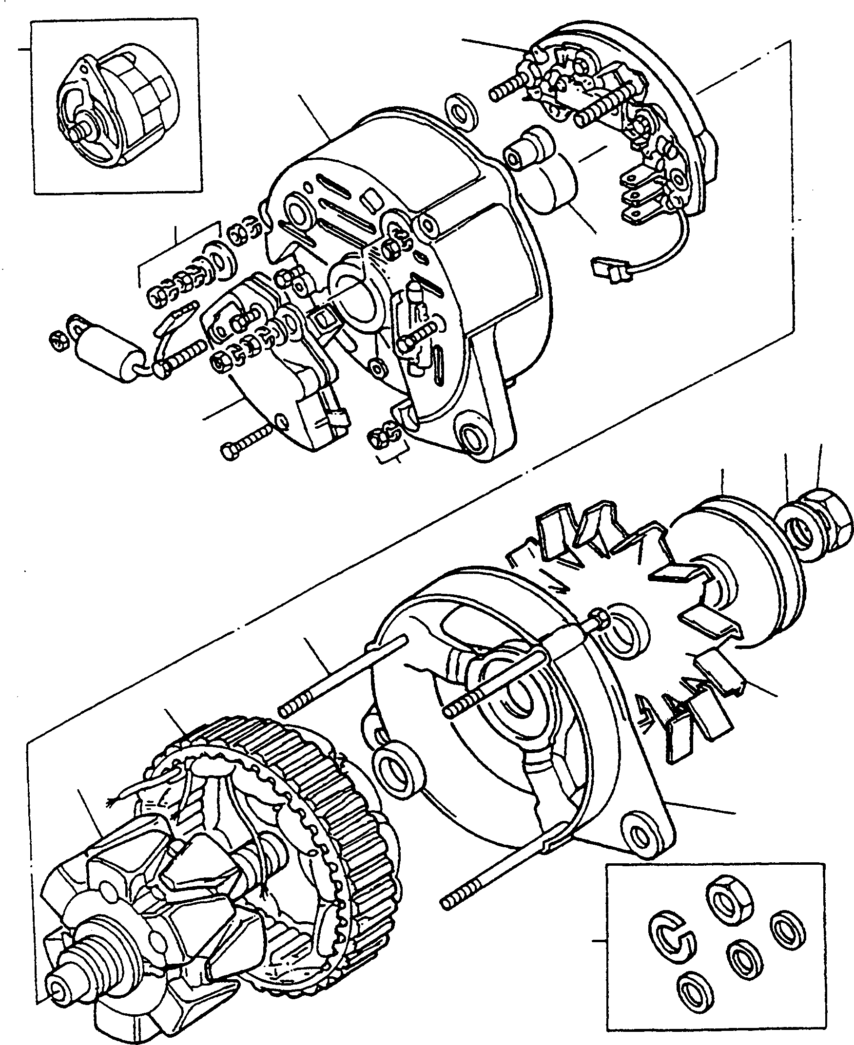 Статор 4917281M91 KOMATSU