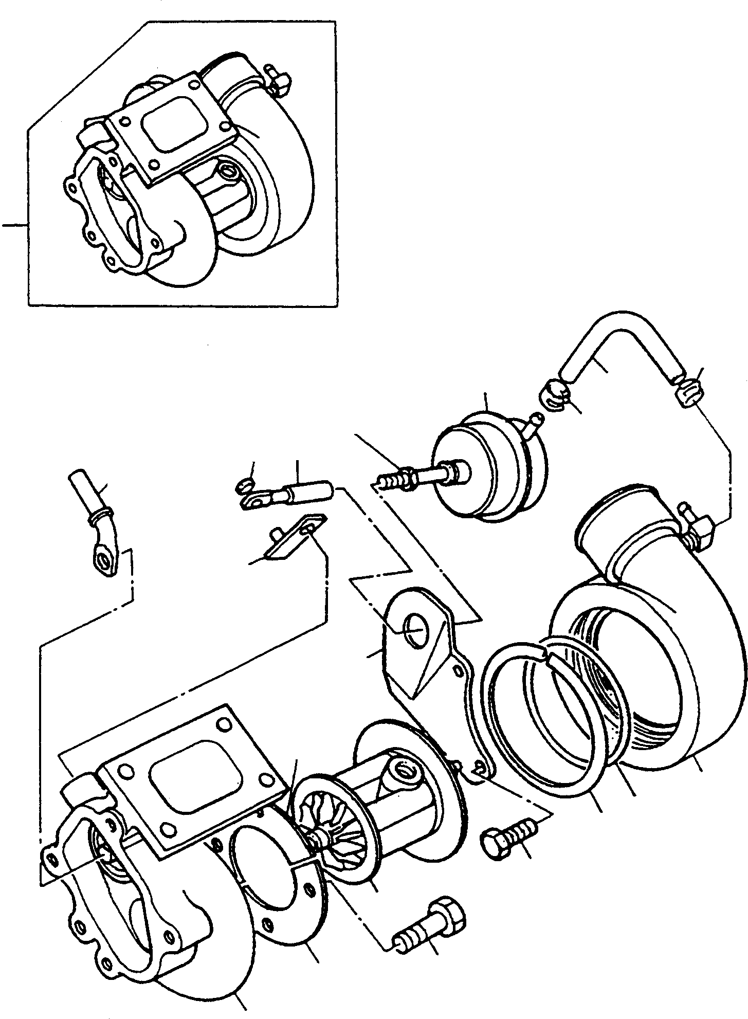 Зажим 4918072M1 KOMATSU