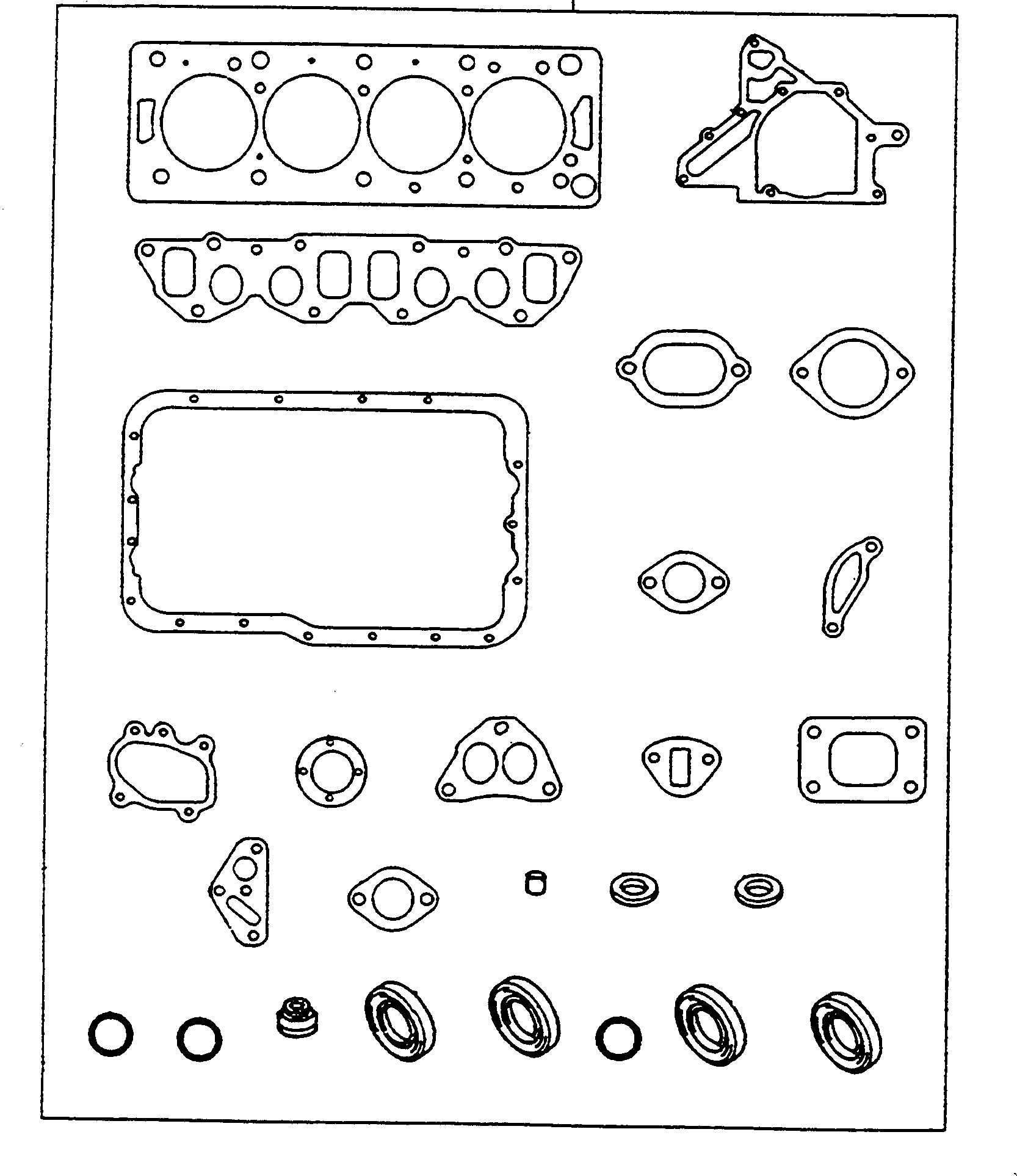 REPAIR KIT 4918103M91 KOMATSU