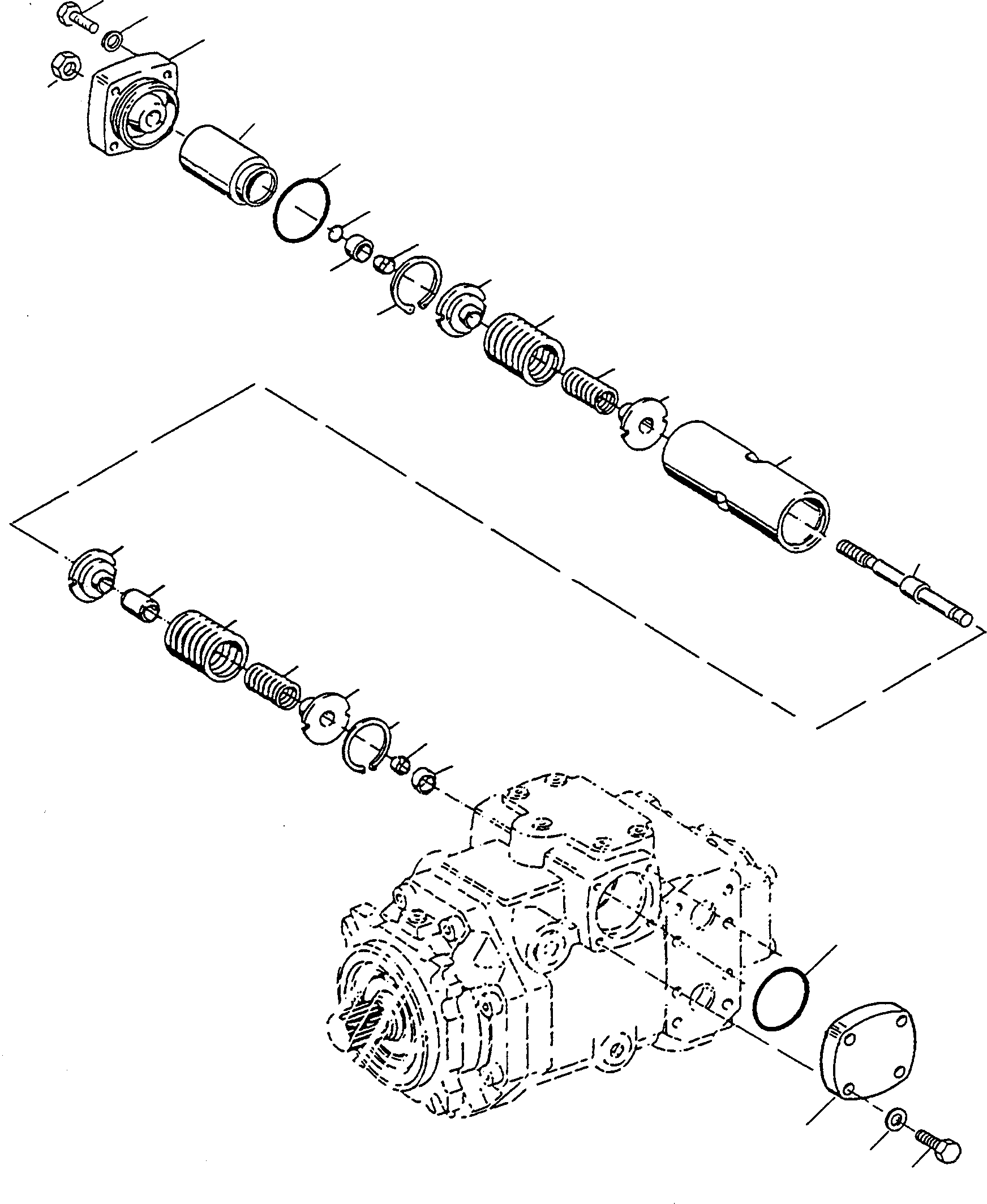 DISTANCE PIECE 4918281M1 KOMATSU