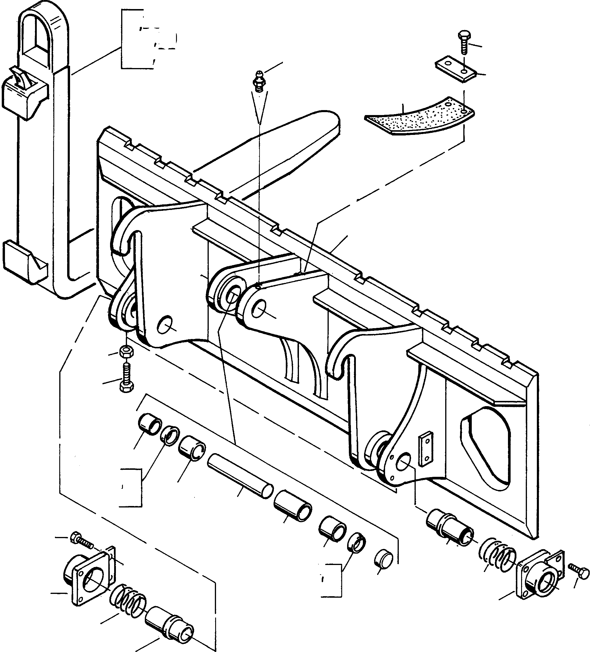 PRONGS 4225322M91 KOMATSU