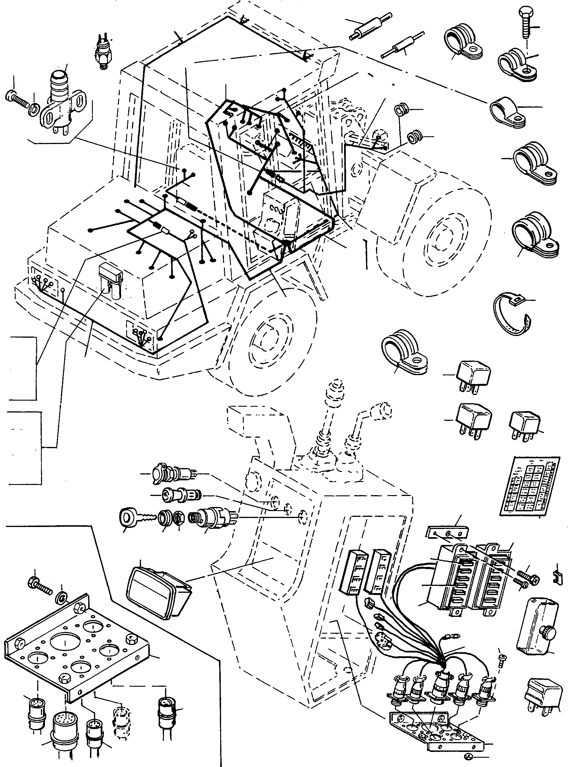 Пепельница 4240709M91 KOMATSU