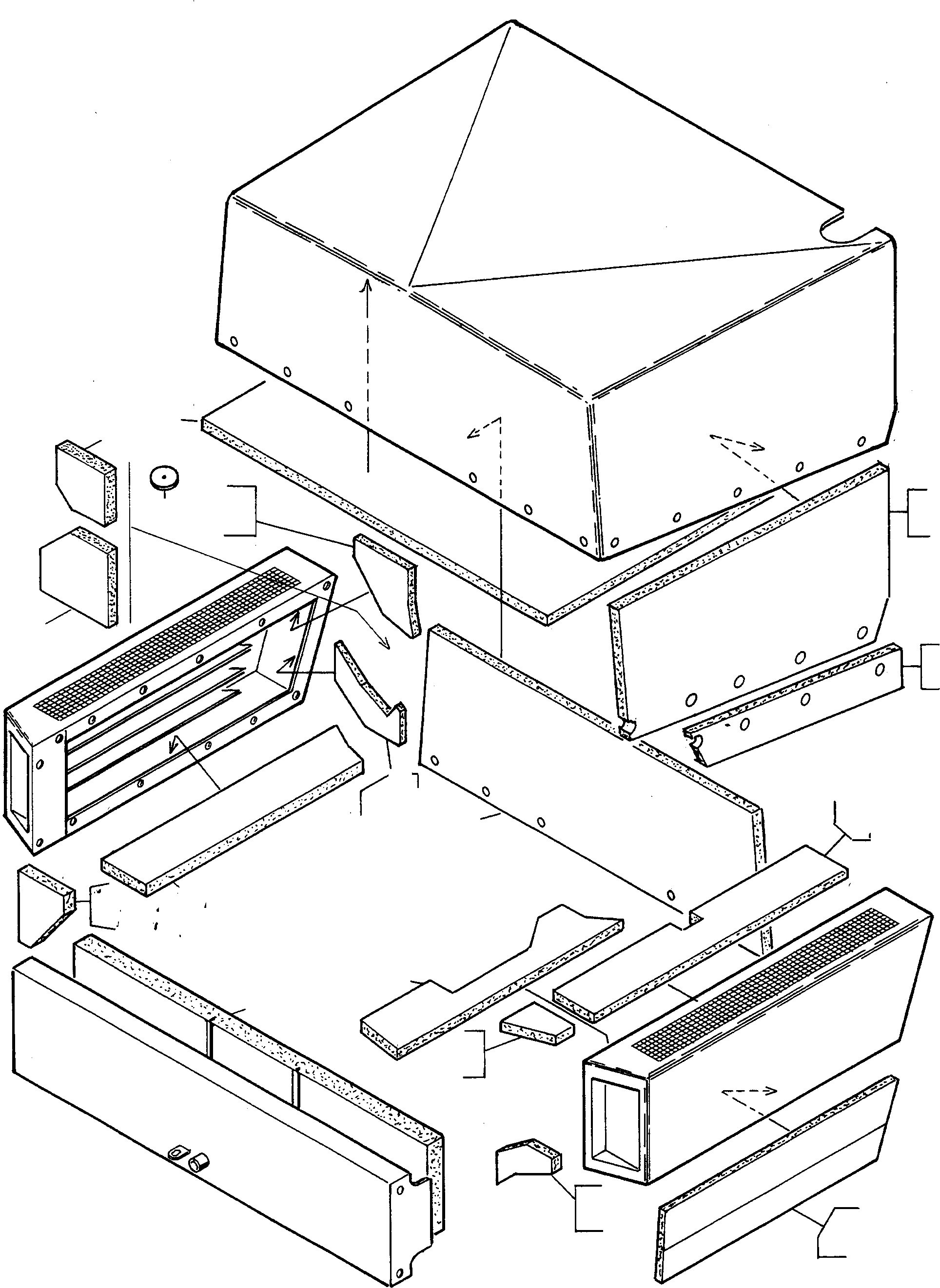 SOUND REDUCTION 4250479M1 KOMATSU