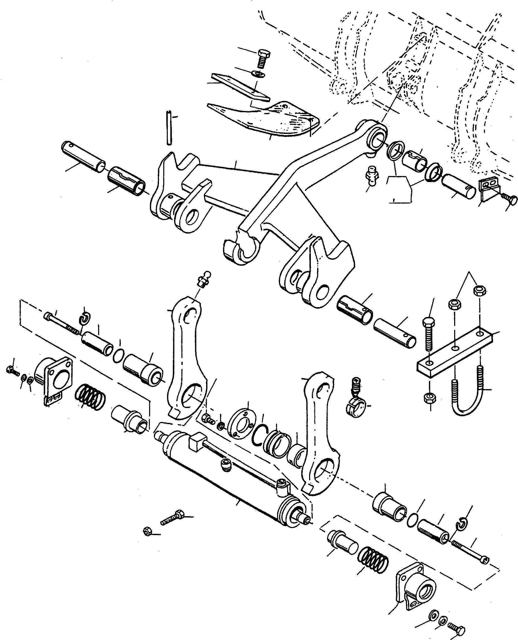 HYDR. CYLINDER 4501032M91 KOMATSU
