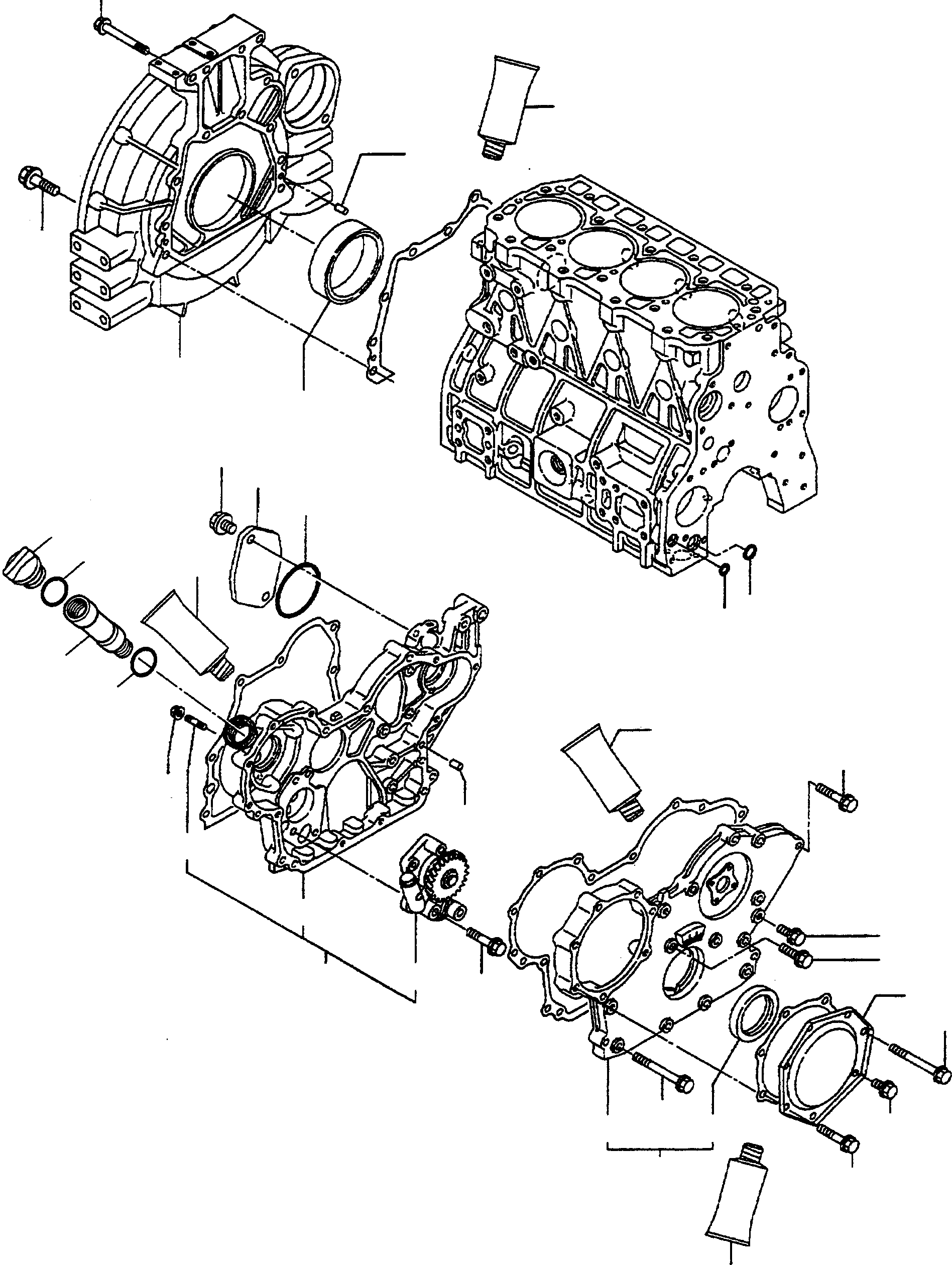 Крышка YM729900-01550 KOMATSU